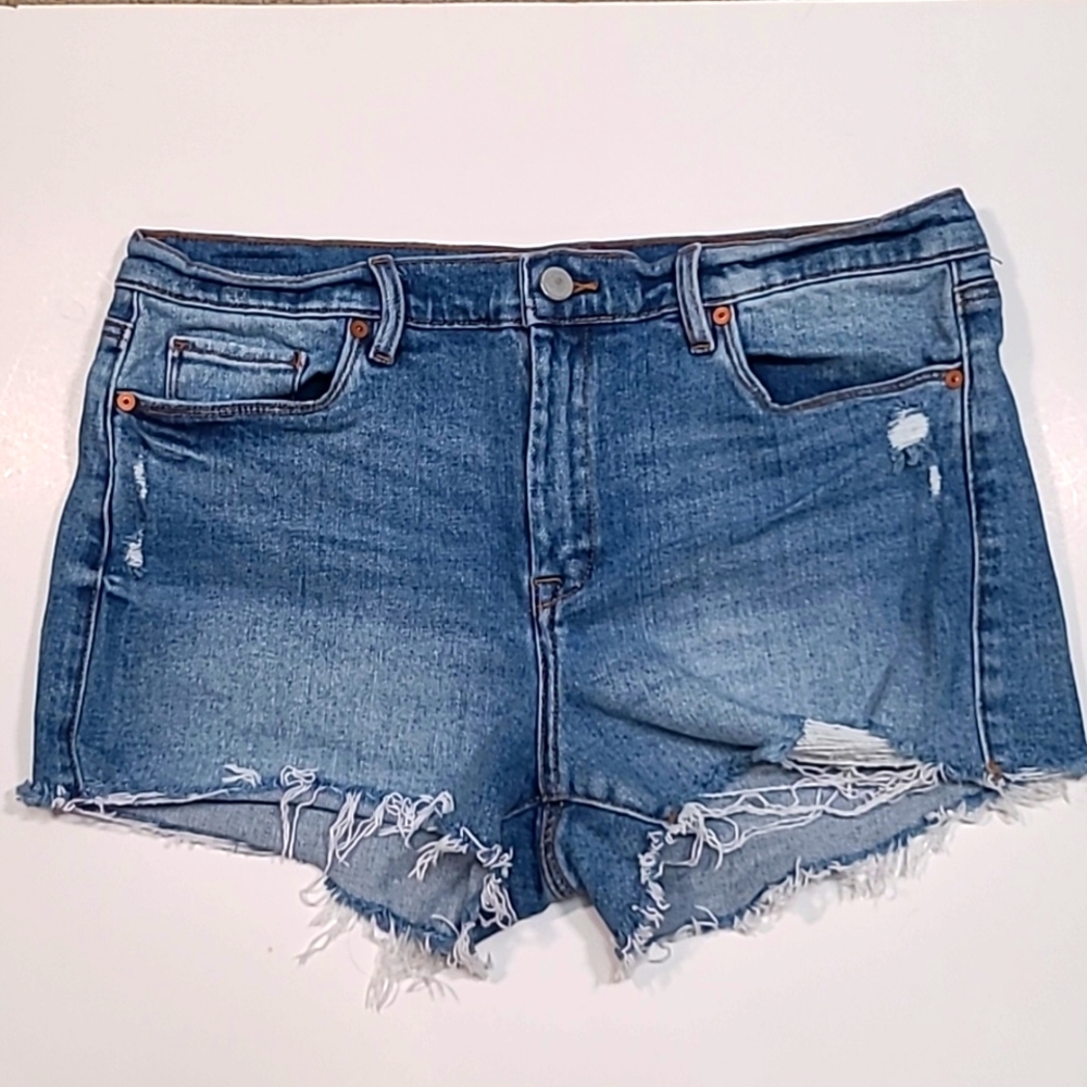 Blank NYC The Astor Cut Off Denim Short Jean Size 31